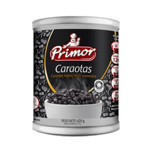 PRIMOR CARAOTA NEGRA SAZONADAS 420GX12UN