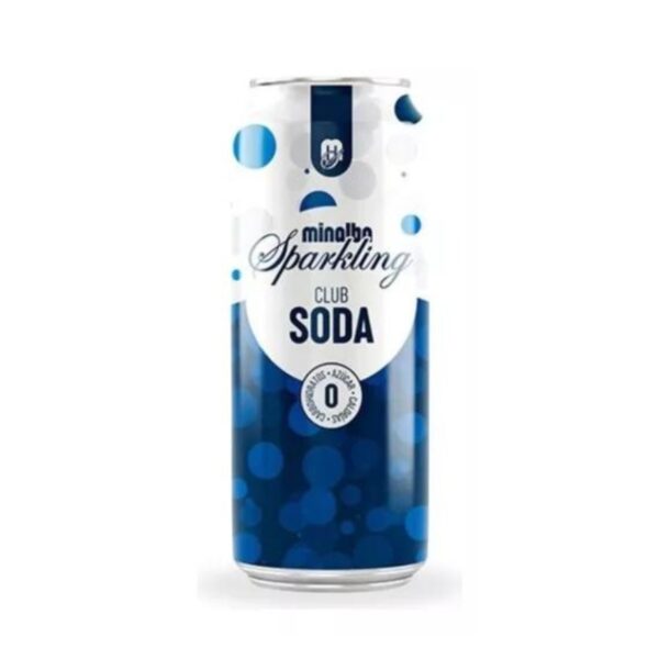 MINALBA SPARKLING SODA LAT355MLx24UN