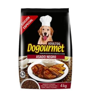 DOGOURMET ASADO NEGRO 4KGx5UN