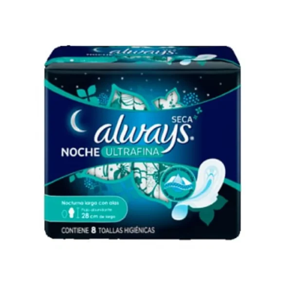 ALWAYS TOALLAS ULTRA SECA NOCHE 45GX24UN