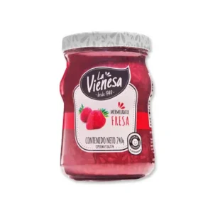 LA VIENESA MERMELADA FRESA 240GRX18 UN