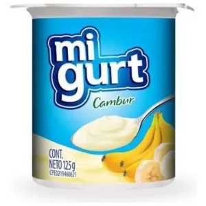 YOGURT SABOR CAMBUR MIGURT 125GX24UND