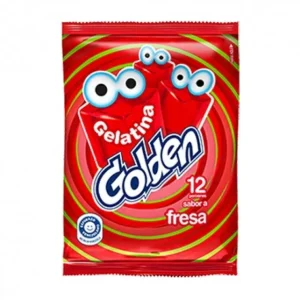 GOLDEN GELATINA FRESA 96Gx10UN S vit