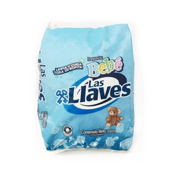 LAS LLAVES DETERGENTE BEBE 400Gx30UN