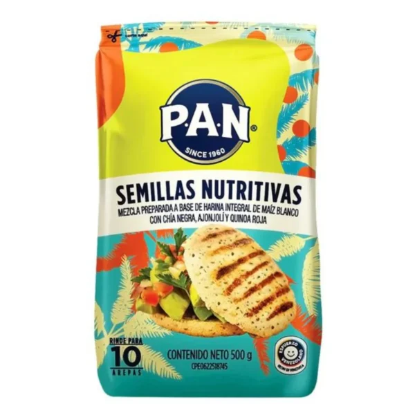 PAN SEMILLAS NUTRITIVAS 500Gx12UN