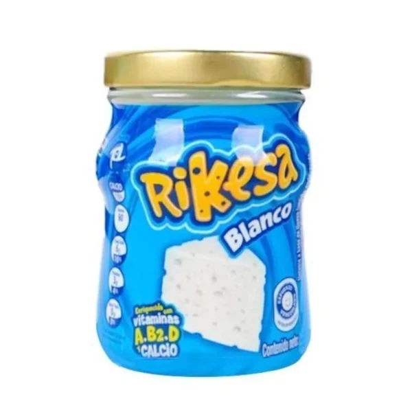 RIKESA QUESO BLANCO ENRIQ 200Gx18UN