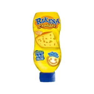 RIKESA QUESO CHEDDAR SQUEEZE 330Gx18UN