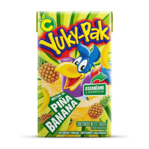 YUKY-PAK PIÑA BANANA LD 250MLx24UN